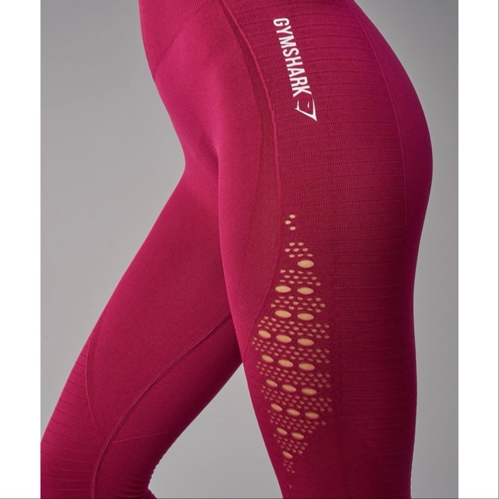 Gymshark Seamless Energy High Waisted Legging Women’s XS/S Beet color workout